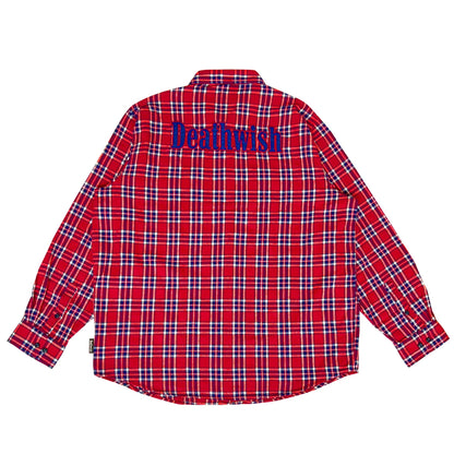 Deathwish Classic Flannel - Red/Blue/White