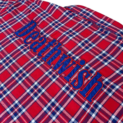 Deathwish Classic Flannel - Red/Blue/White