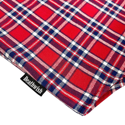 Deathwish Classic Flannel - Red/Blue/White