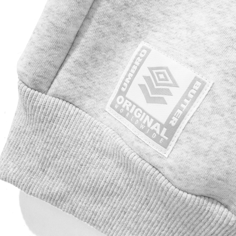 Butter Goods X Umbro Diamond Logo Crewneck - Ash