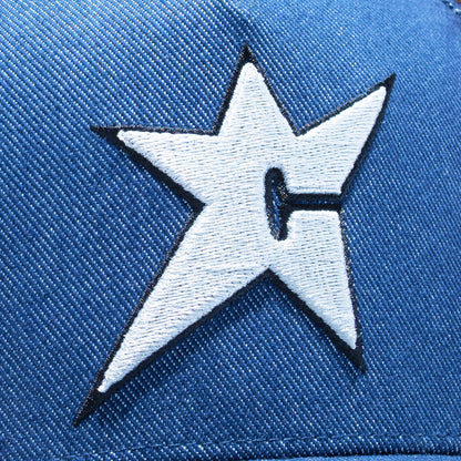 Carpet Company C-Star Fur Hat - Dark Denim