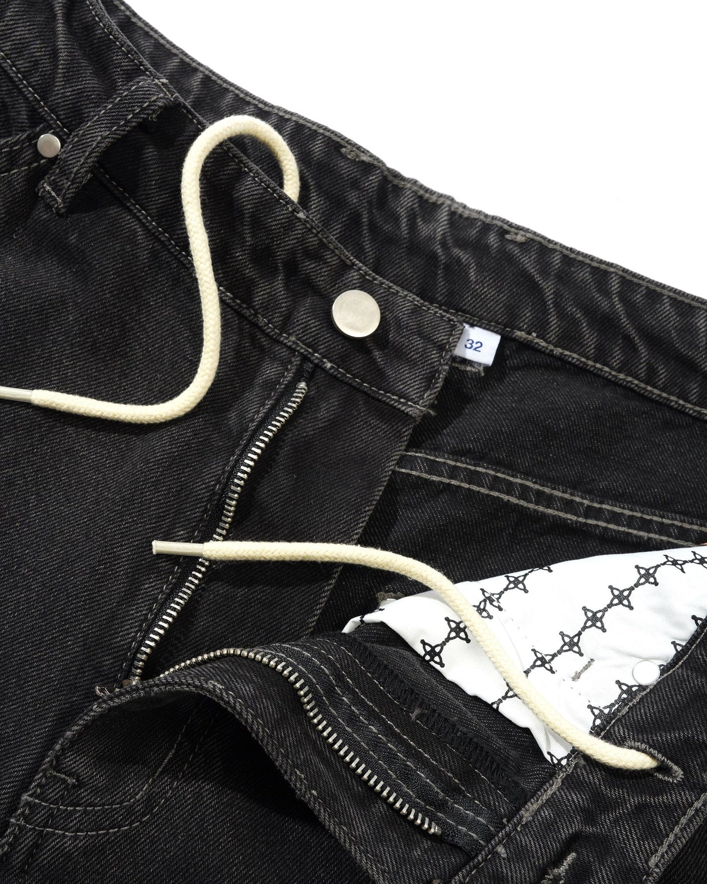Butter Goods Davide Double Knee Pants - Washed Black