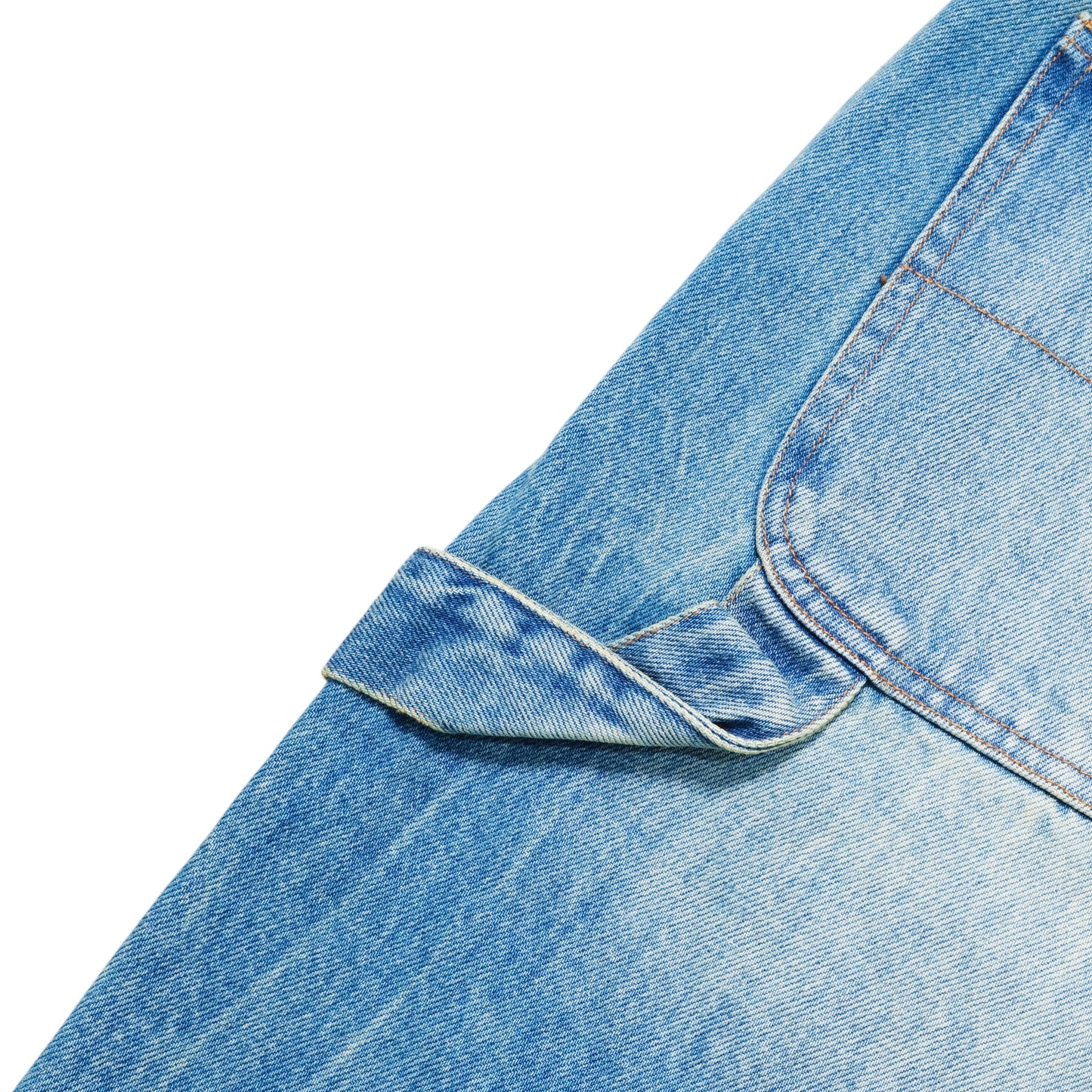 Carpet Company Faded C-Star Denim Shorts - Blue