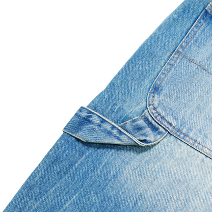 Carpet Company Faded C-Star Denim Shorts - Blue