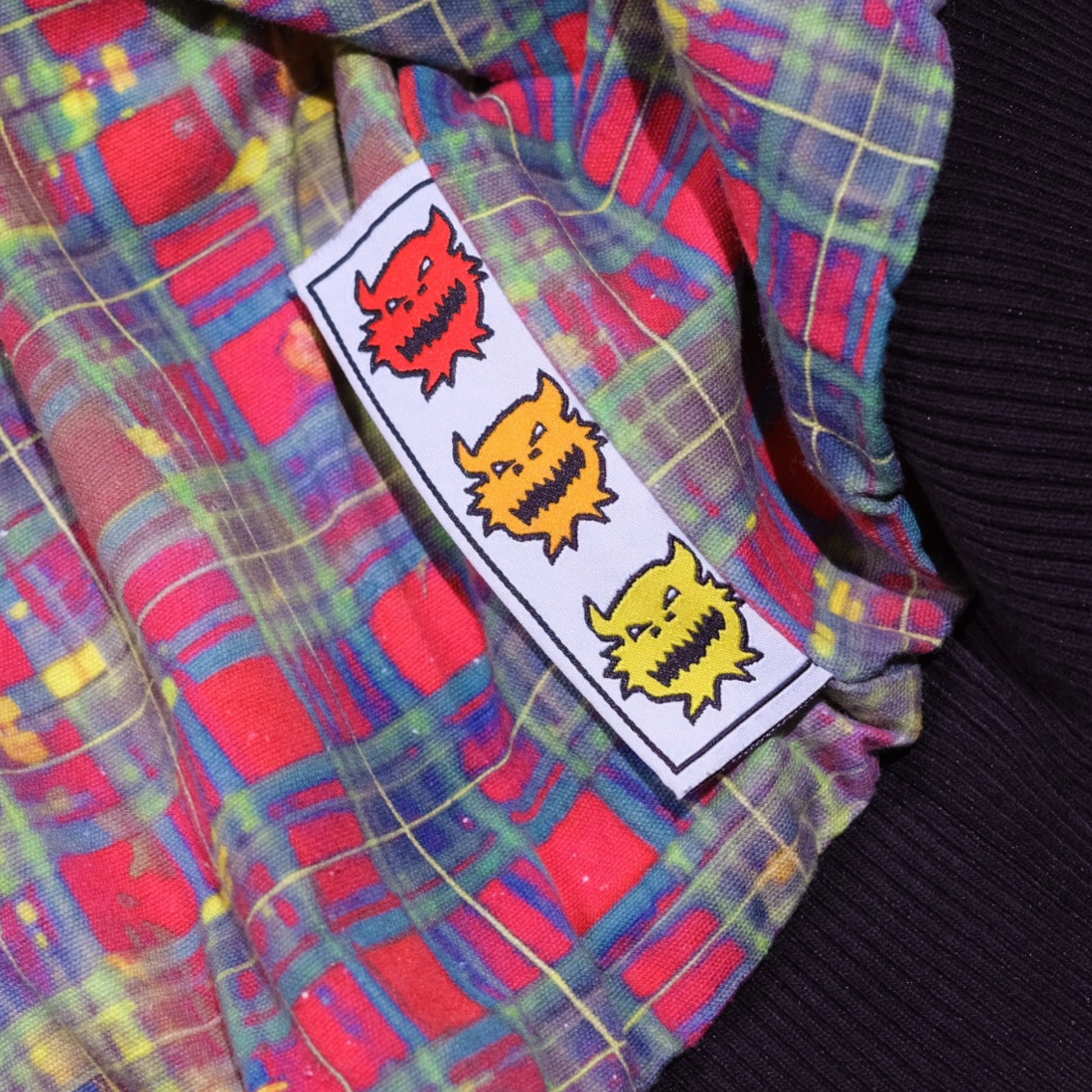 トップス carpetcompany Beat Up Denim Jacket Carpet Company - Beat Up Hooded Denim Jacket - Black – Welcome