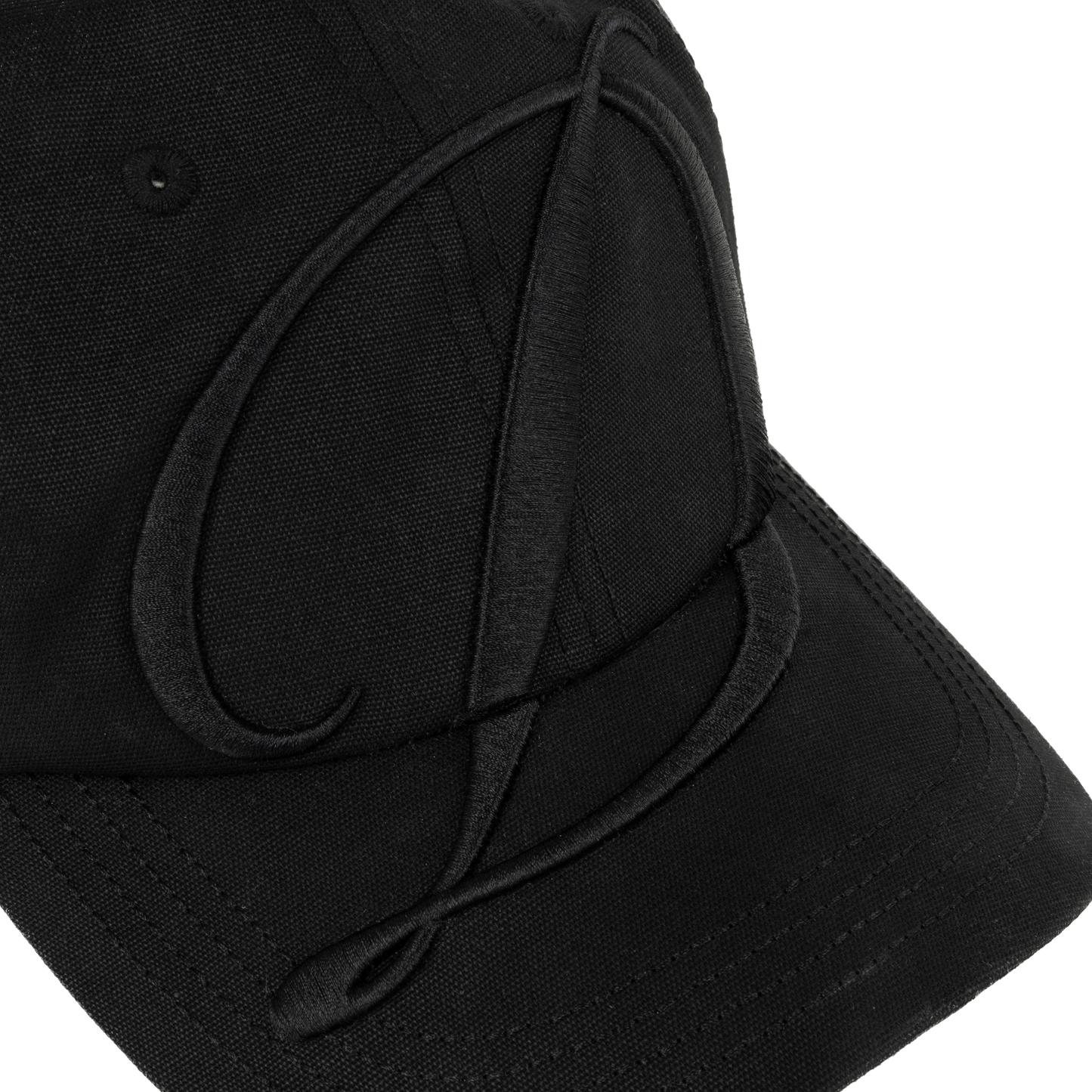 Dime Big Cursive Low Pro Cap - Black