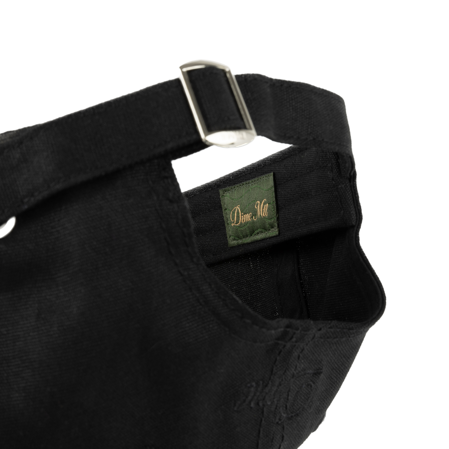 Dime Big Cursive Low Pro Cap - Black