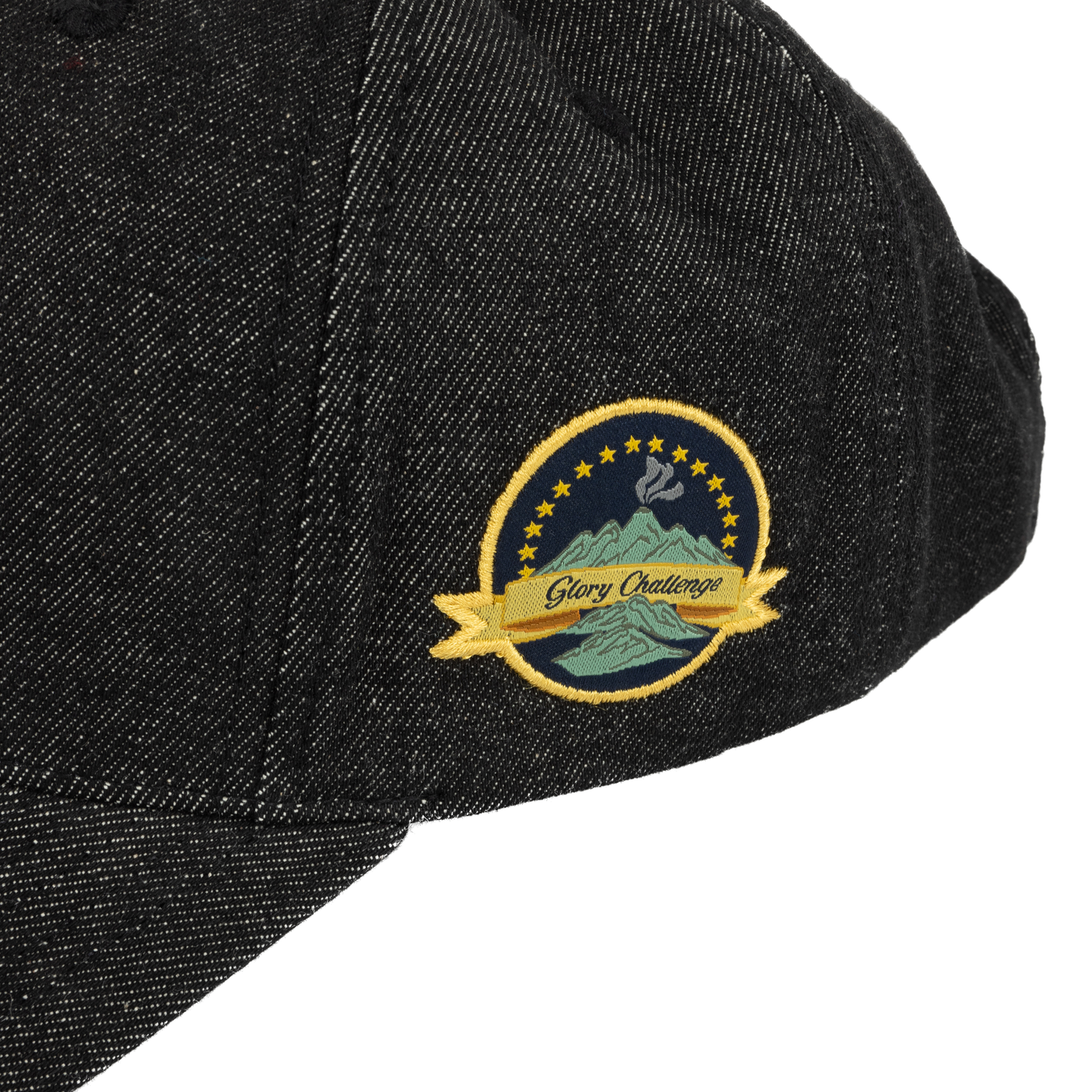 Dime Cursive D Full Fit Cap - Black Denim