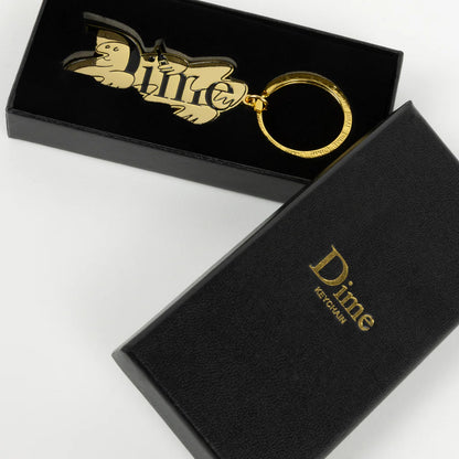 Dime Sipping Keychain/Opener - Gold