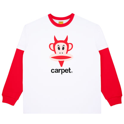 Carpet Company Devil Julius Longsleeve - White