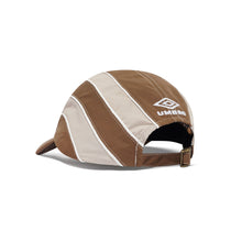 Load image into Gallery viewer, Butter Goods X Umbro Diamond 6 Panel Cap - Chocolate/Tan