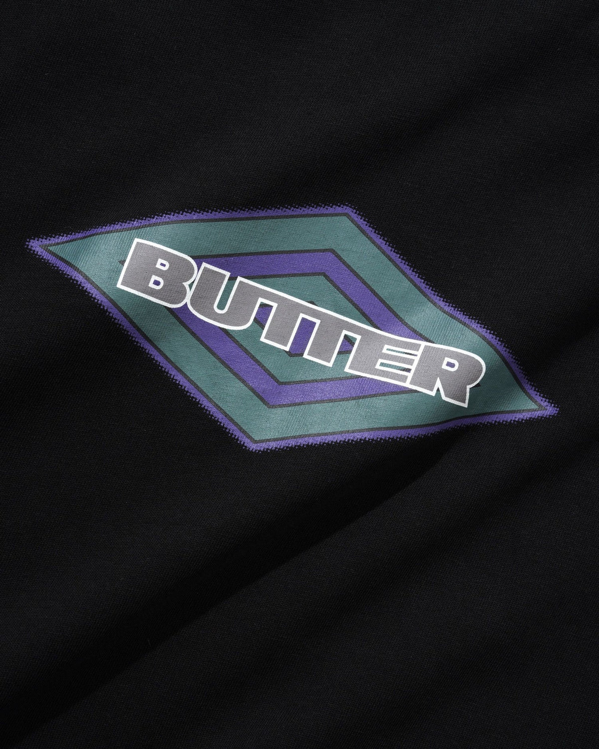 Butter Goods x Umbro Diamond Logo Hoodie - Black