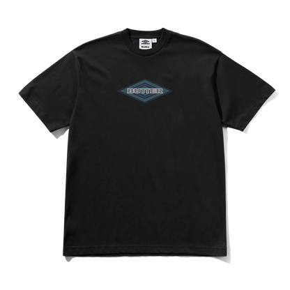 Butter Goods x Umbro Diamond Logo Tee - Black