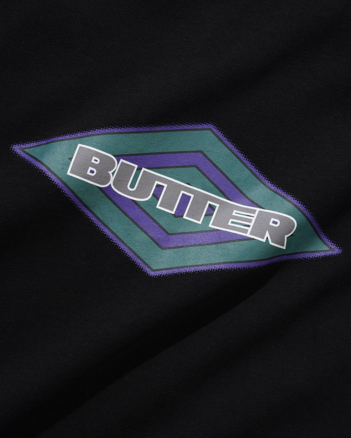 Butter Goods x Umbro Diamond Logo Tee - Black