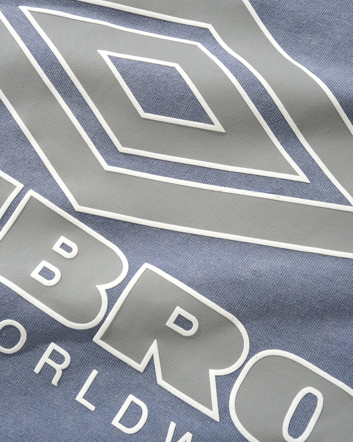 Butter Goods X Umbro Diamond Logo Tee - Washed Slate