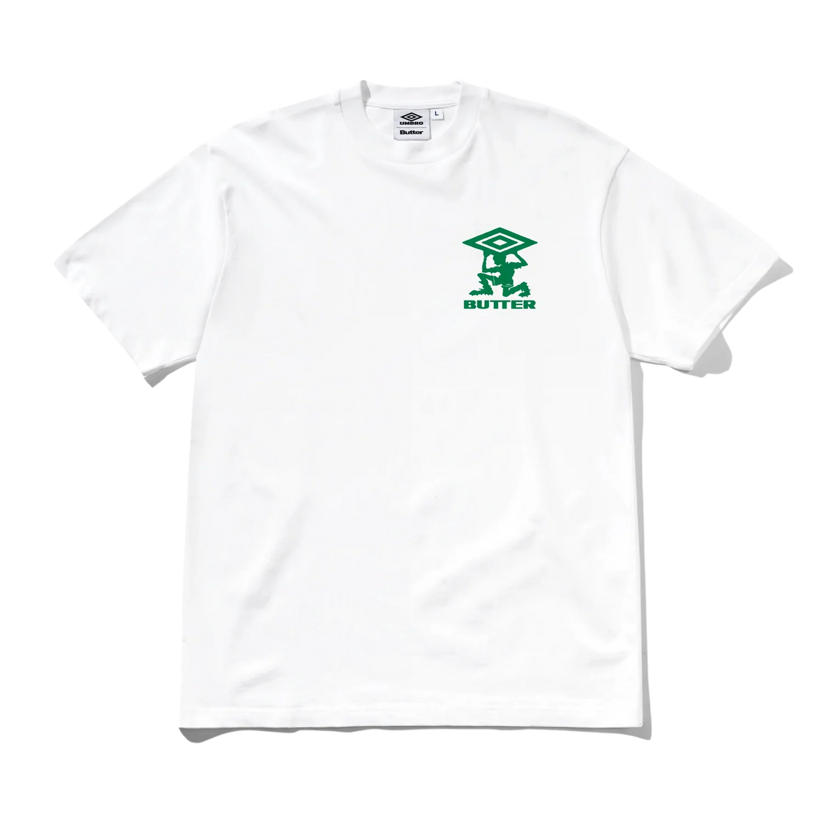 Butter Goods x Umbro Diamond Terrain Tee - White