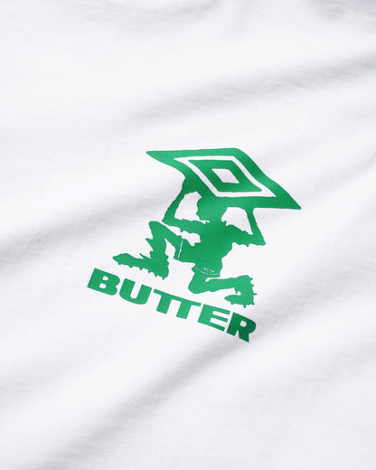 Butter Goods x Umbro Diamond Terrain Tee - White