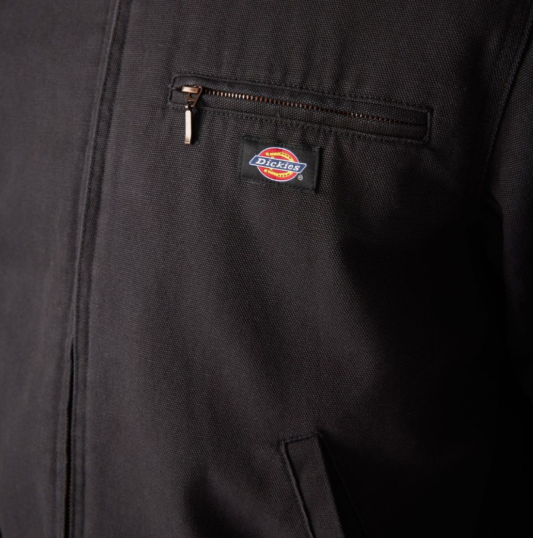 Dickies Blanket Lined Duck Canvas Jacket - Black