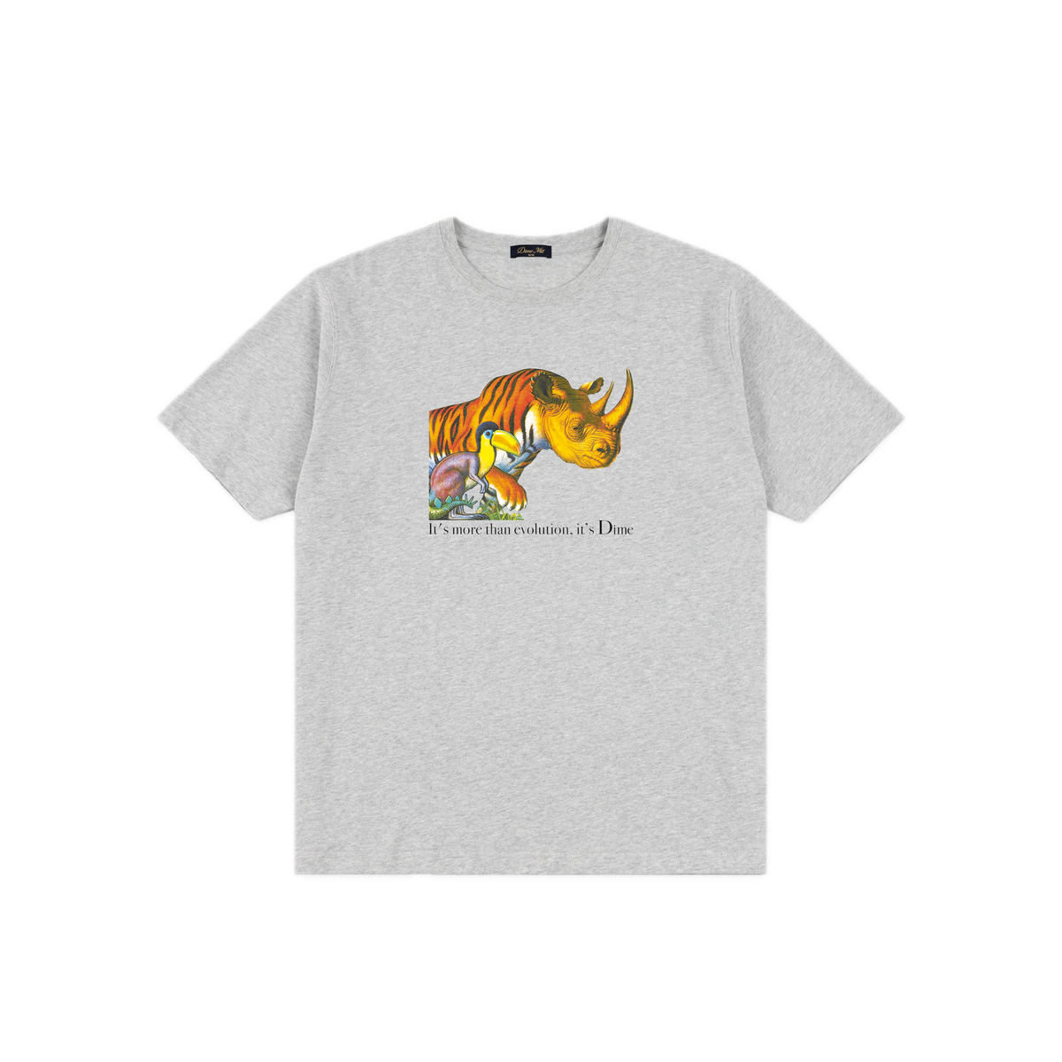 Dime Evolution Tee - Heather Gray