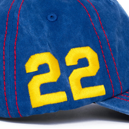 Carpet Company Distressed Hat - Blue