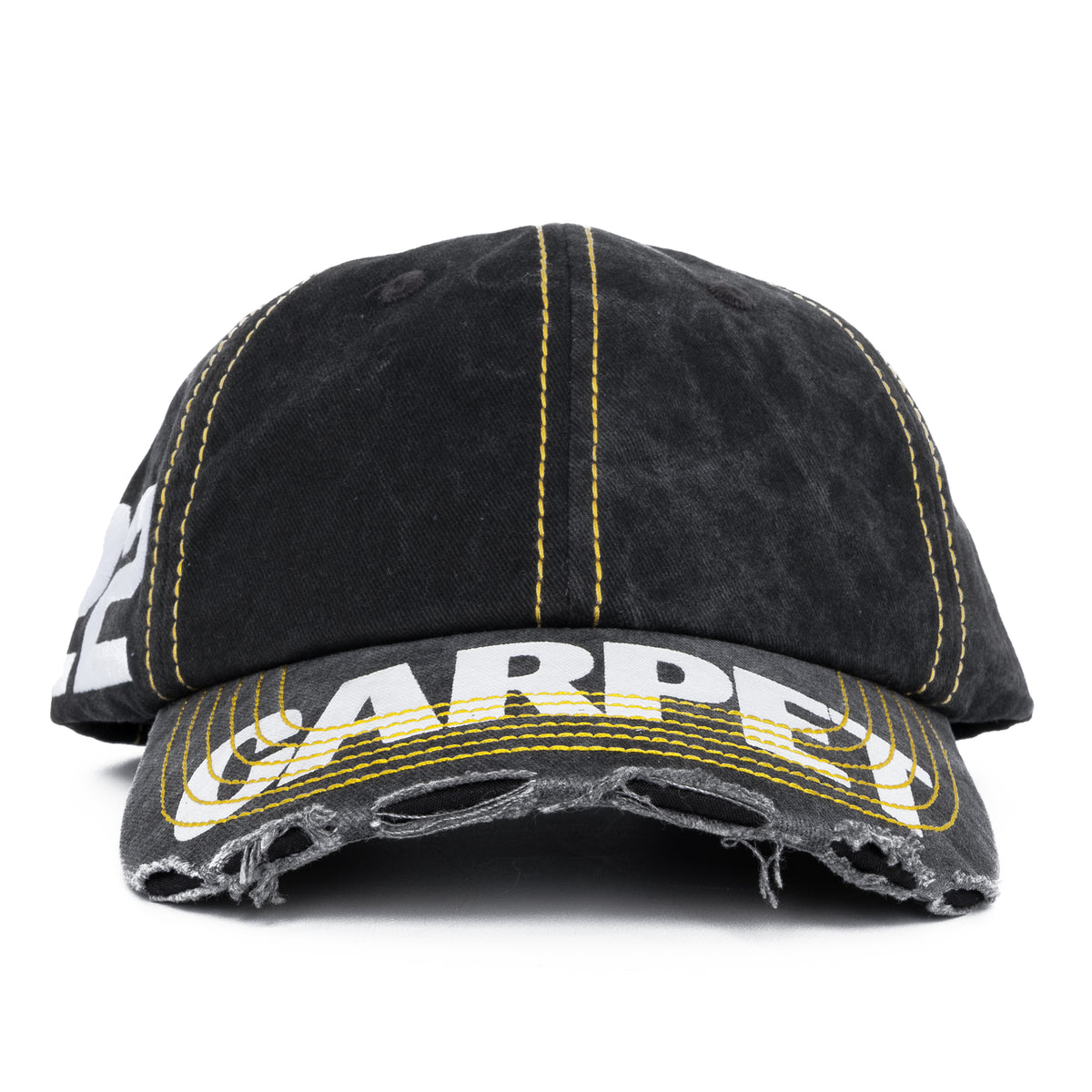 Carpet Company Distressed Hat - Black