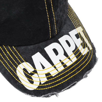 Carpet Company Distressed Hat - Black