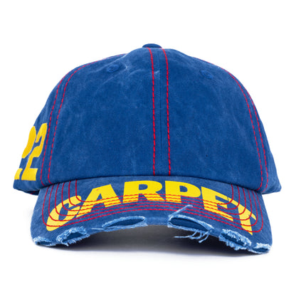 Carpet Company Distressed Hat - Blue