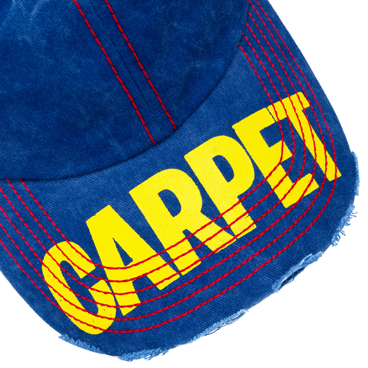 Carpet Company Distressed Hat - Blue
