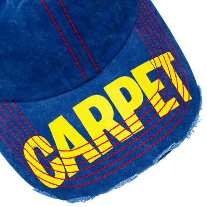 Carpet Company Distressed Hat - Blue