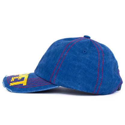 Carpet Company Distressed Hat - Blue