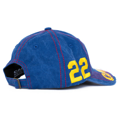 Carpet Company Distressed Hat - Blue