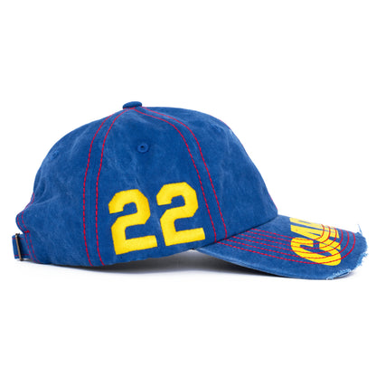 Carpet Company Distressed Hat - Blue