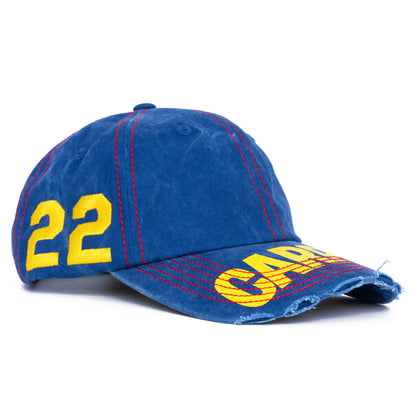 Carpet Company Distressed Hat - Blue