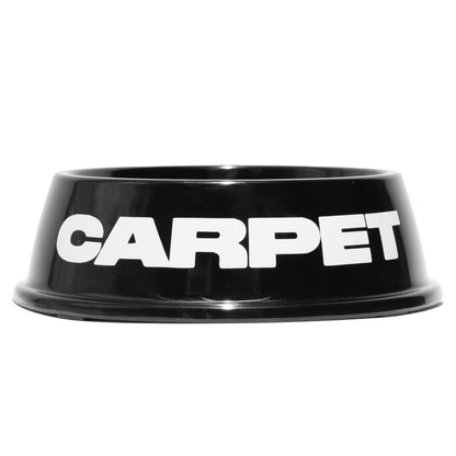 Carpet Company Dog Bowl - Black