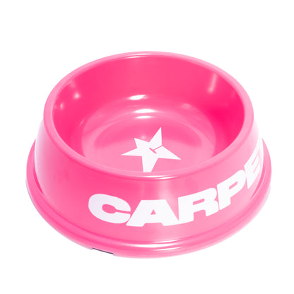 Carpet Company Dog Bowl - Pink