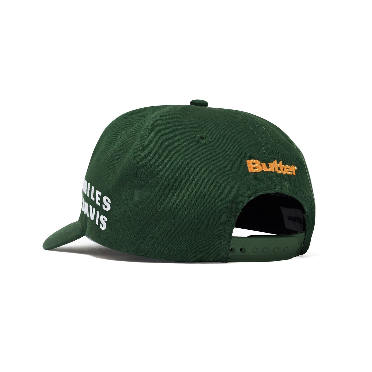 Butter Goods Miles Davis Doo-Bop 5 Panel Cap - Forest
