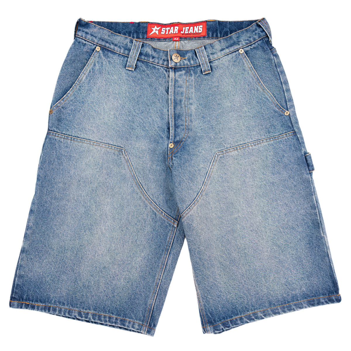 Carpet Company C-Star Double Knee Shorts - Blue