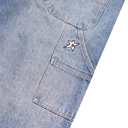 Carpet Company C-Star Double Knee Shorts - Blue
