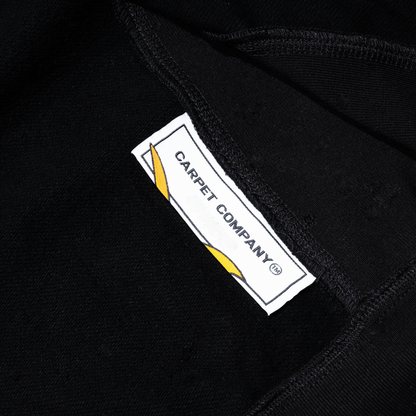 Carpet Company Big C-Star Double Zip Hoodie - Black
