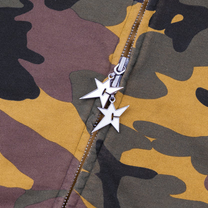 Carpet Company C-Star Double Zip Hoodie - Camo