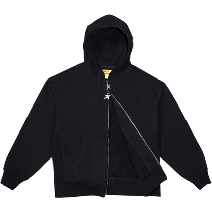 Carpet Company Big C-Star Double Zip Hoodie - Black