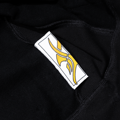 Carpet Company Big C-Star Double Zip Hoodie - Black