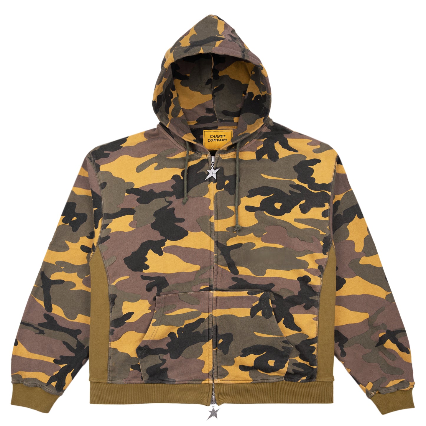 Carpet Company C-Star Double Zip Hoodie - Camo