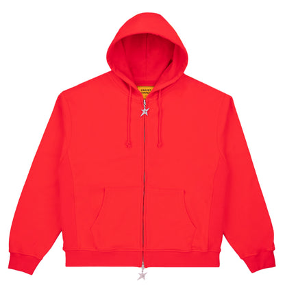 Carpet Company C-Star Double Zip Hoodie - Red