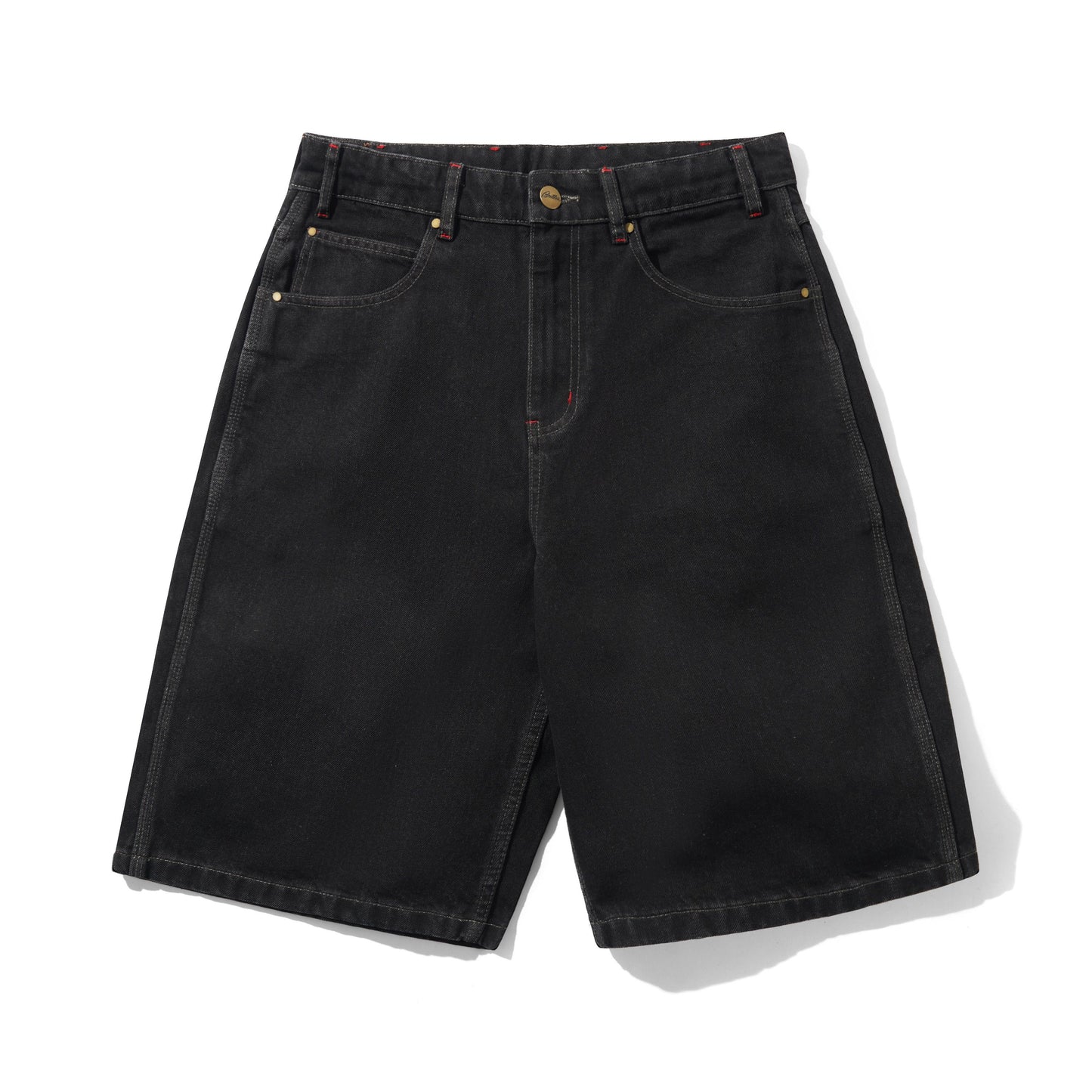 Butter Goods x Daniel Johnston Dragon Denim Shorts - Washed Black