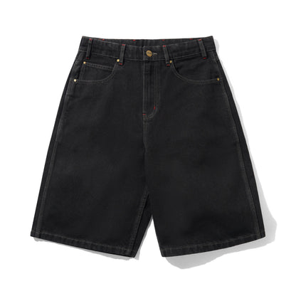 Butter Goods x Daniel Johnston Dragon Denim Shorts - Washed Black