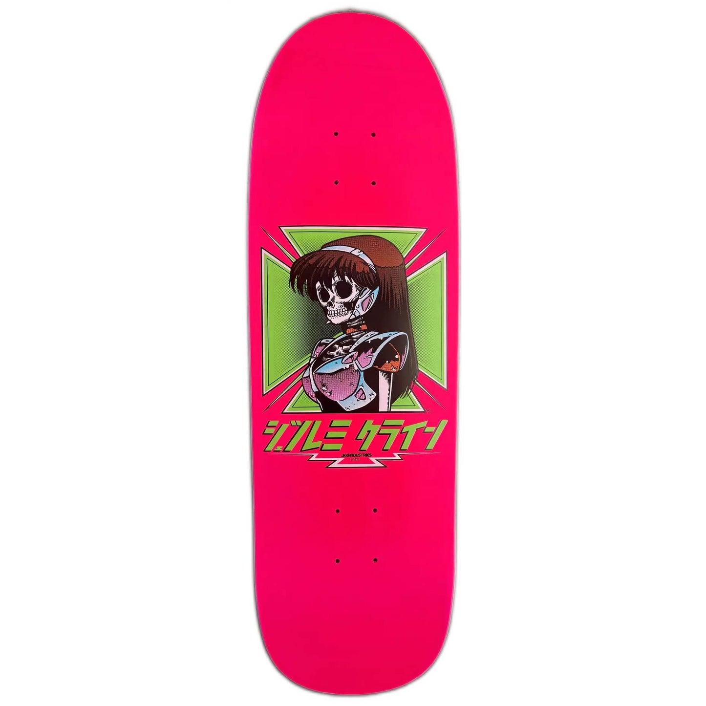 Hook-Ups Dream Hawk Flourescent Pink Deck - 9.5