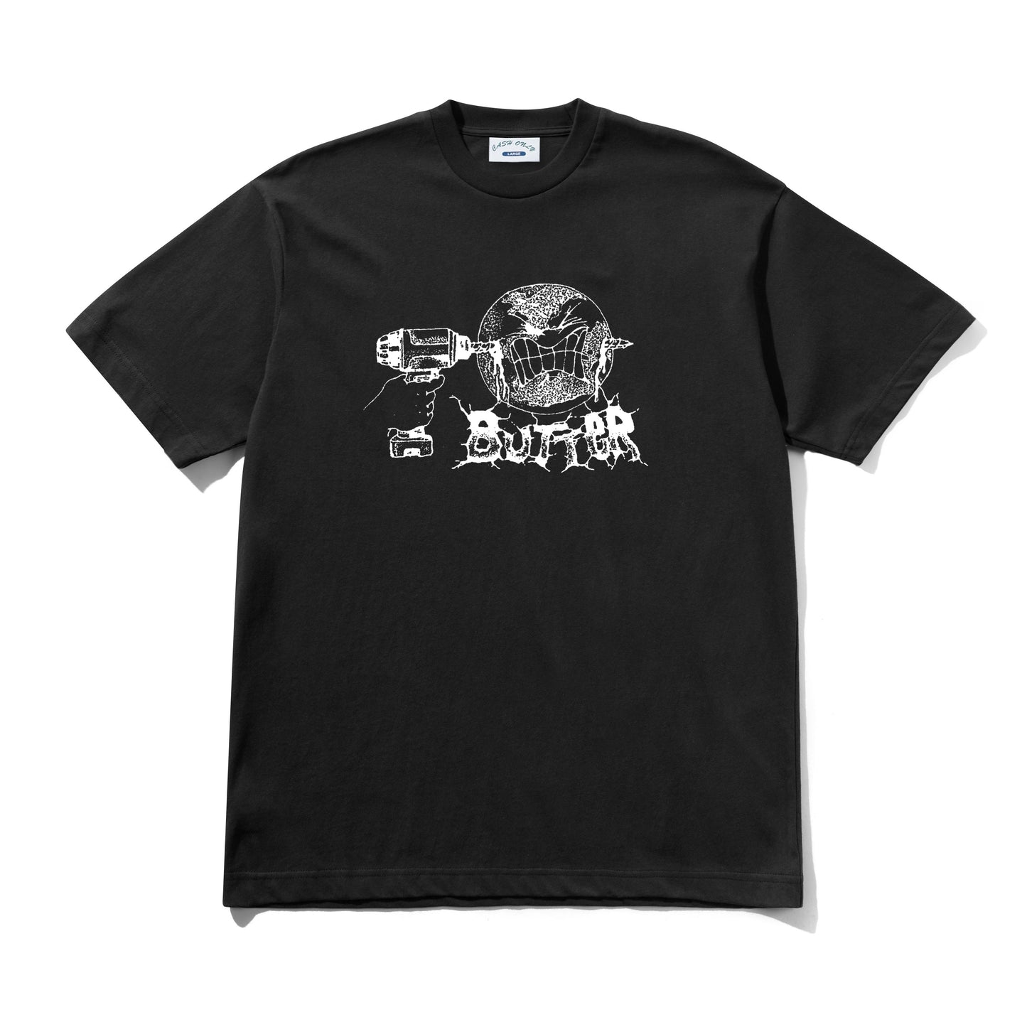 Butter Goods Drill Tee - Black