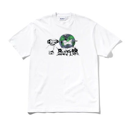 Butter Goods Drill Tee - White
