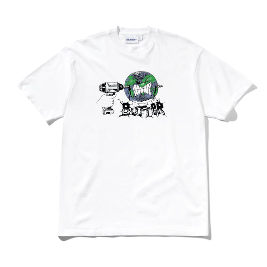 Butter Goods Drill Tee - White
